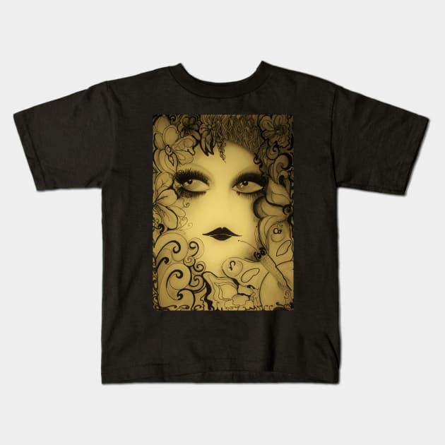 wood nymph  ......House of Harlequin Kids T-Shirt by jacquline8689